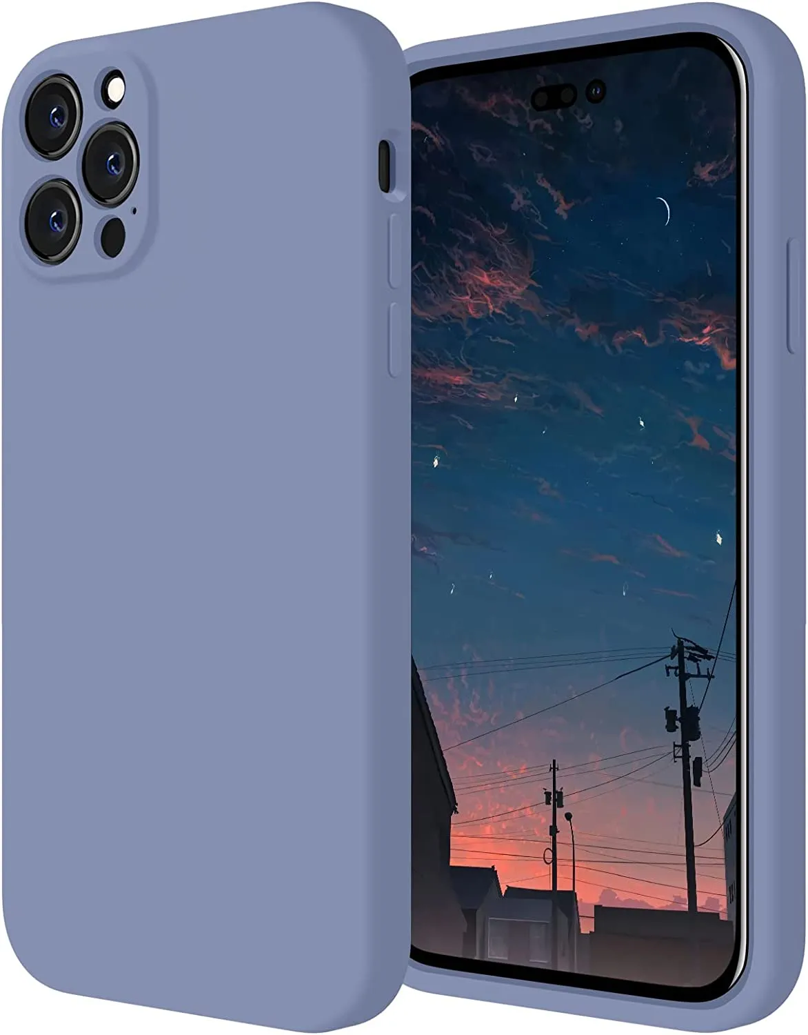 iPhone 14 Pro Case, Silicone Upgraded Camera Protection Phone Case