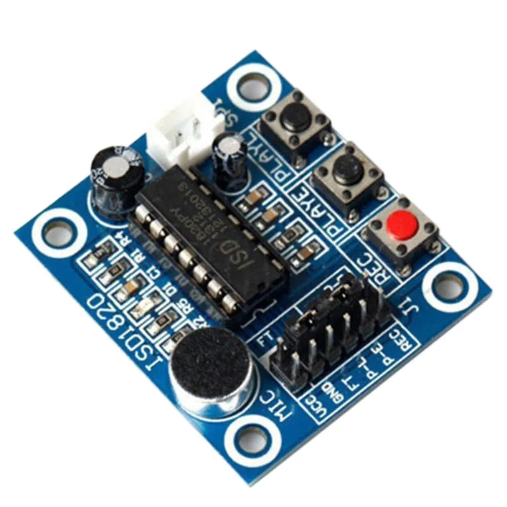 ISD1820 Recording Module Voice Board With On Board Mic and Loud Speaker
