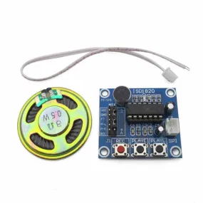 ISD1820 Recording Module Voice Board With On Board Mic and Loud Speaker