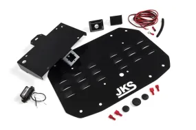 JKS Tailgate Vent Cover Jeep Wrangler JL [Hi-Mount w/ License Plate & Camera Mount] JKS8215