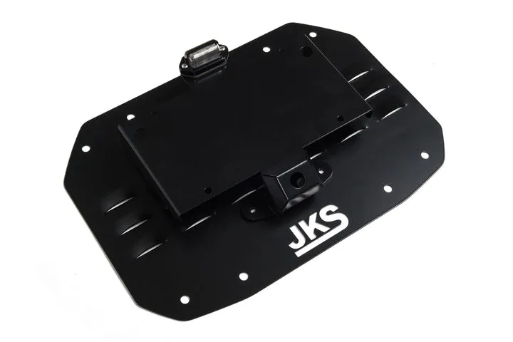 JKS Tailgate Vent Cover Jeep Wrangler JL [Hi-Mount w/ License Plate & Camera Mount] JKS8215