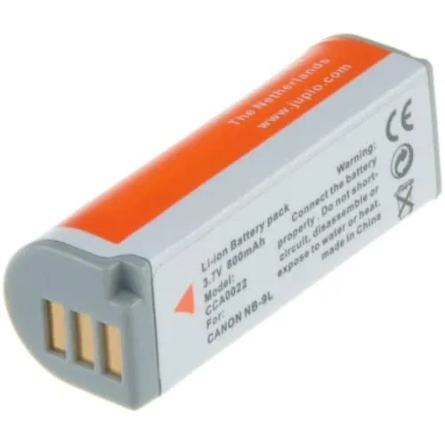 Jupio Canon NB-9L Battery (3.5V 800mAh)