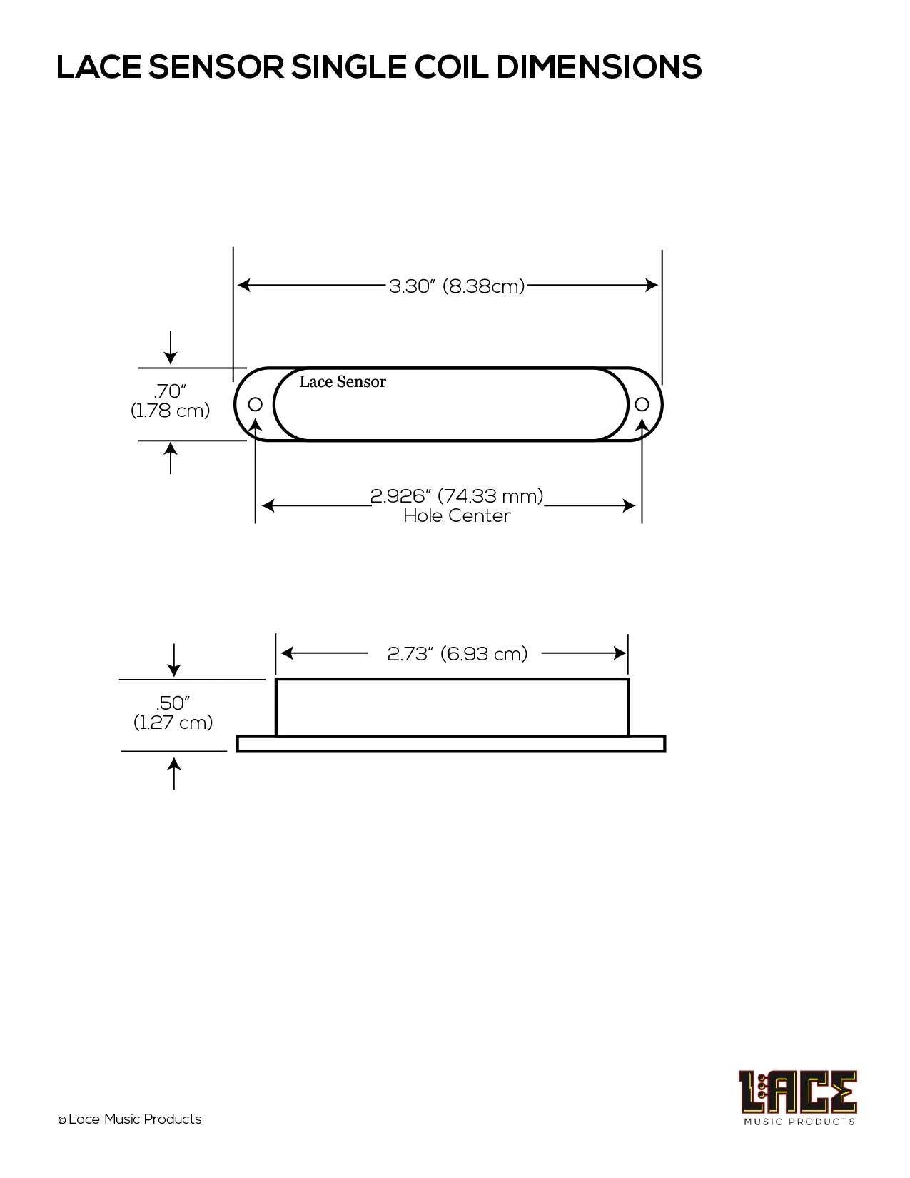 Lace Sensor Hot Gold with Hot Bridge Set (6.0K, 6.0K, 13.2K)