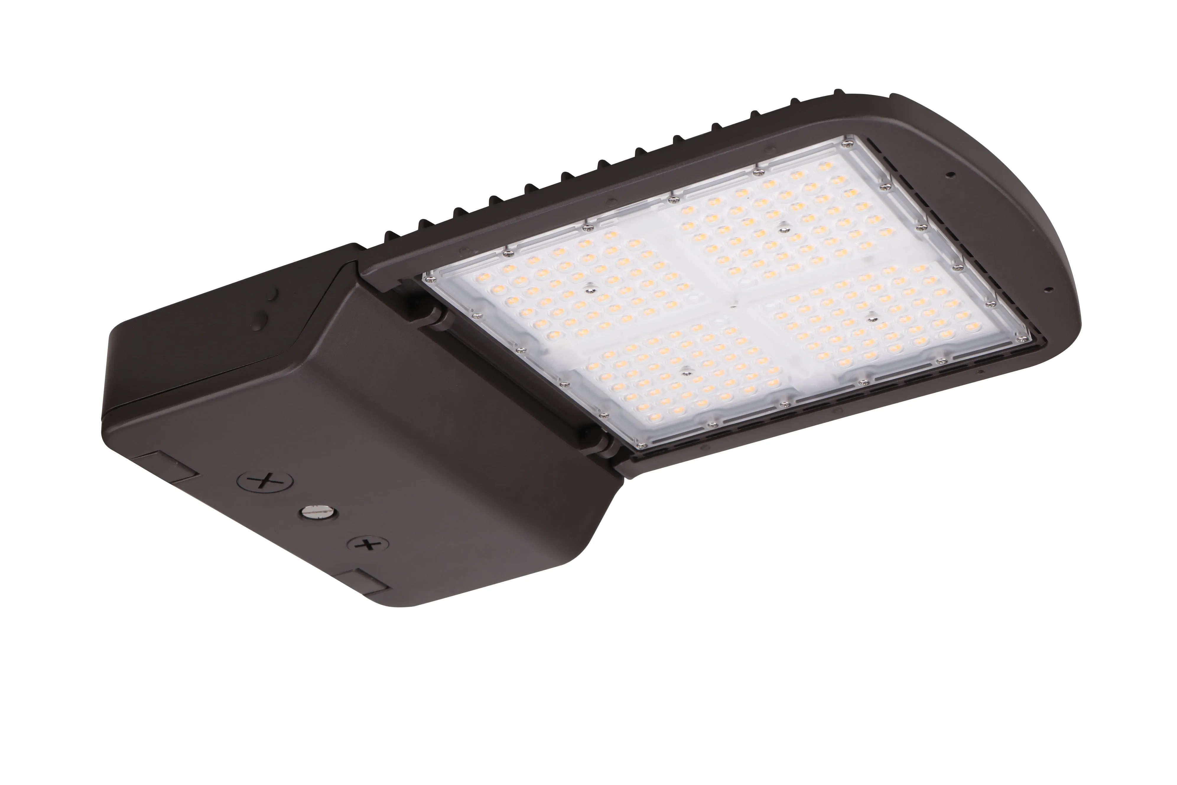 LED Area Light, 150W, 5000K, Type 5 Lens, 120-277V, Dimming, Bronze