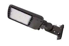 LED Area/Parking Lot Light, 22,007 Lumen Max, Wattage & CCT Selectable, Type II, III, IV, or V Optics, 120-277V