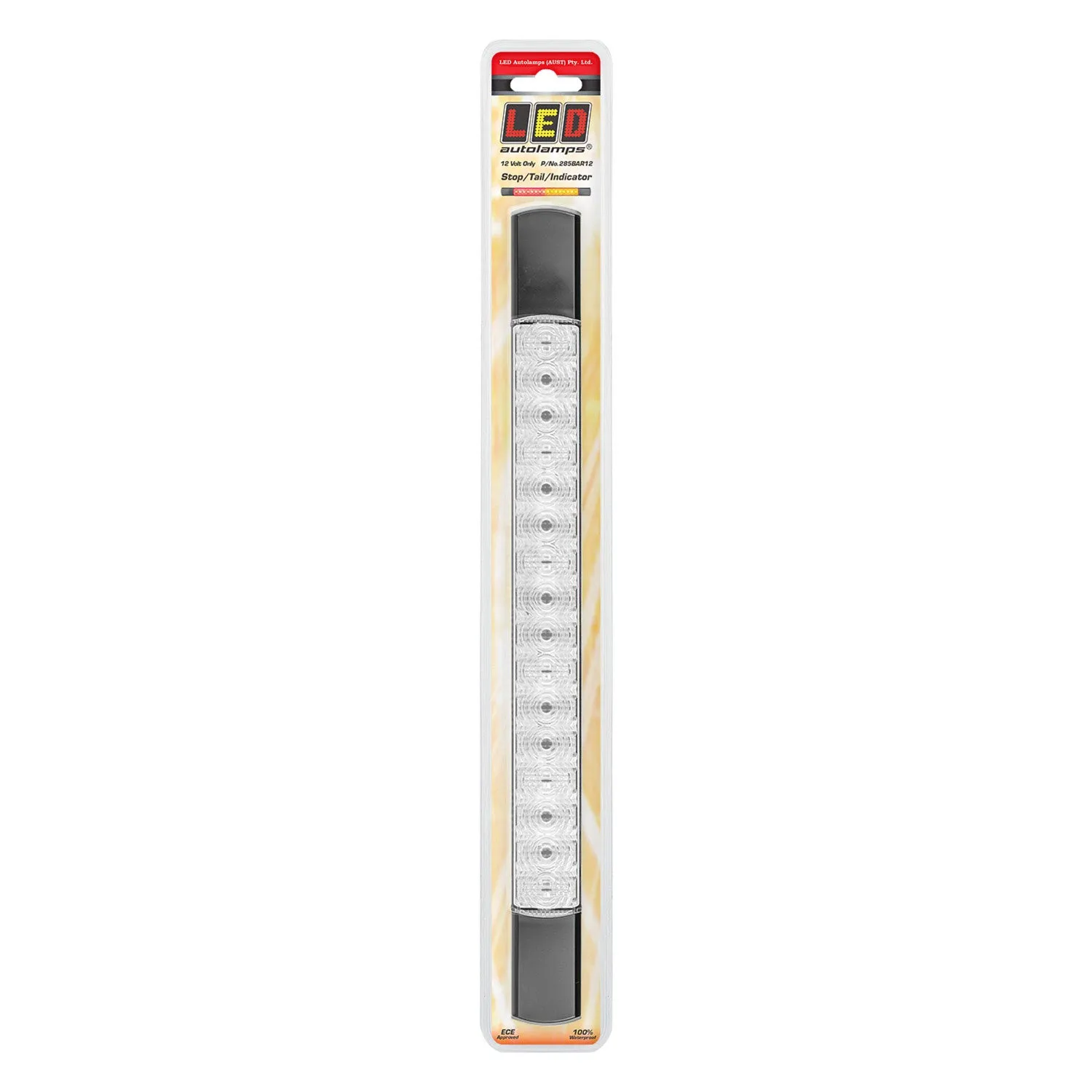 LED Autolamps 285BAR12 Low Profile Slimline Rear Combination LED Stop/Tail/Indicator Strip Lamp