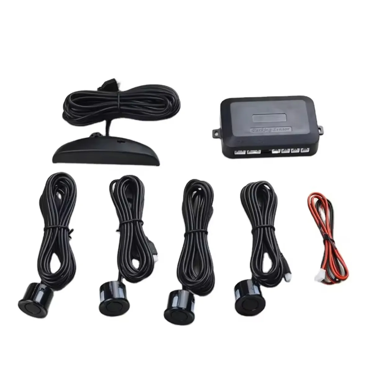 Led Buzzer Reverse Display Parking Sensor Kit - Backup Radar System W24-4-1