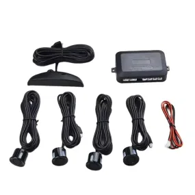 Led Buzzer Reverse Display Parking Sensor Kit - Backup Radar System W24-4-1