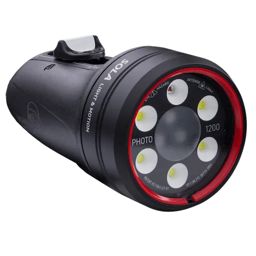 Light & Motion SOLA Photo 1200 (US) - Red