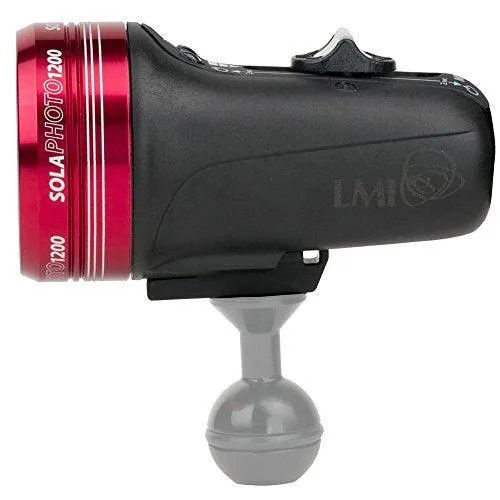 Light & Motion Sola Photo with 1200 lm Focus Light, Red