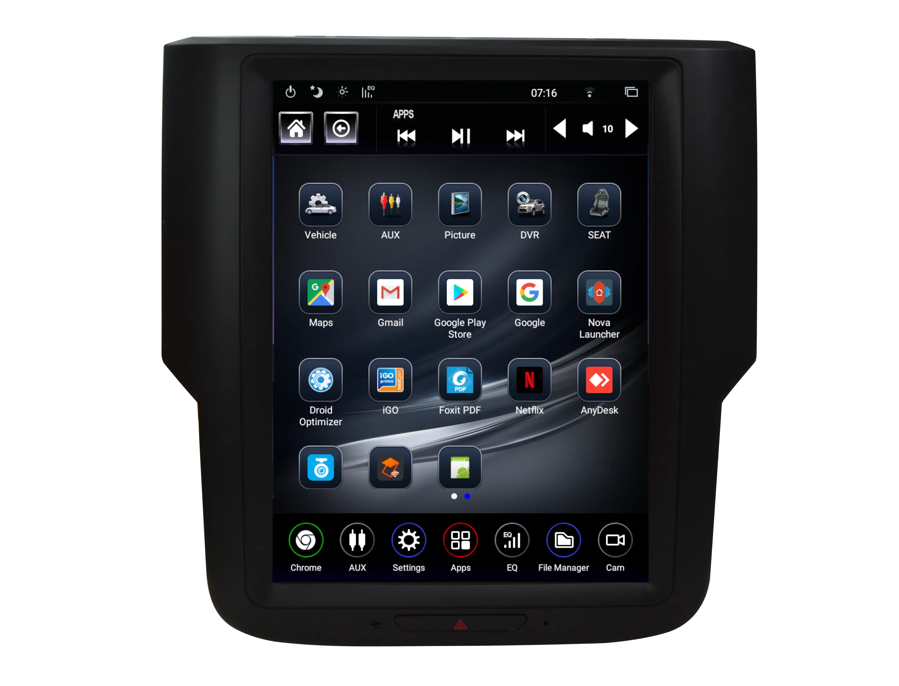 LinksWell TS-DGPU10-4RR-5S - GEN V T-Style Dodge RAM 10.4" Radio/Tablet
