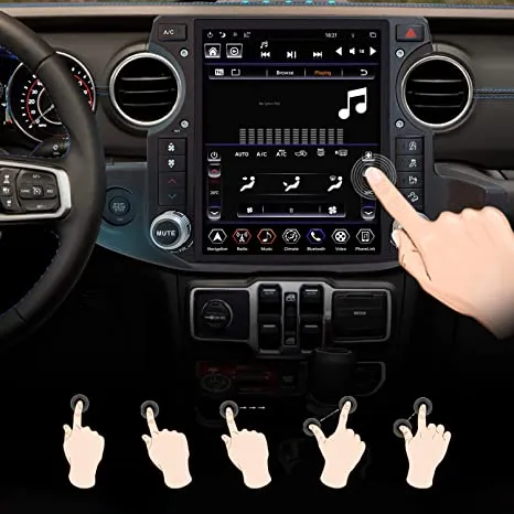 LinksWell TS-JPJL12-1RR-5S - GEN V T-Style Jeep JL 12.1" Radio/Tablet