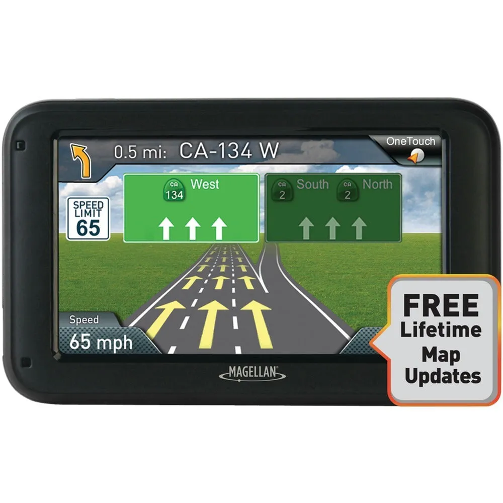 MAGELLAN RM5320SWLUC RoadMate(R) 5320-LM 5 GPS Device with Free Lifetime Map Updates