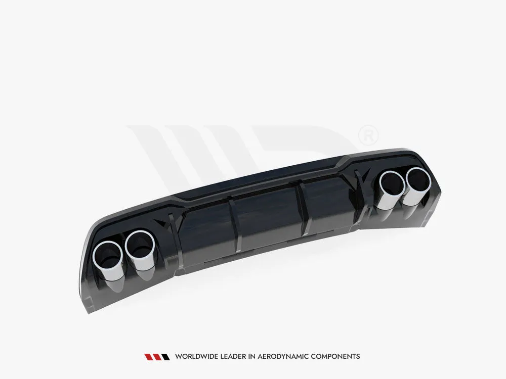 Maxton Design - Rear Valance V.3   Exhaust Ends Imitation Cupra Formentor Mk1