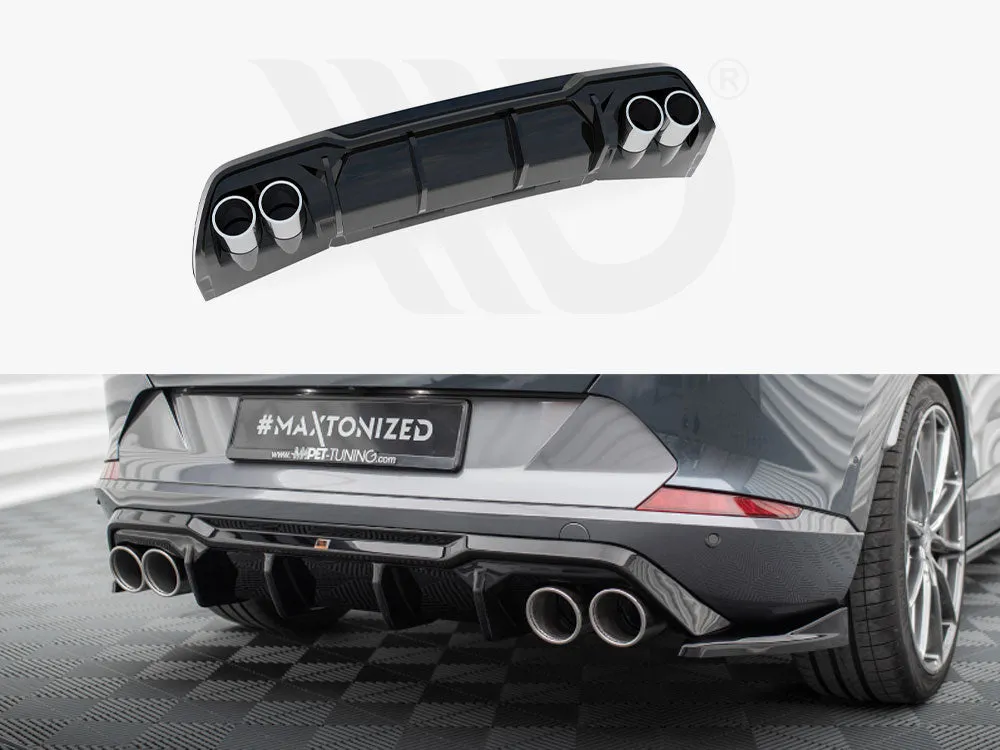 Maxton Design - Rear Valance V.3   Exhaust Ends Imitation Cupra Formentor Mk1