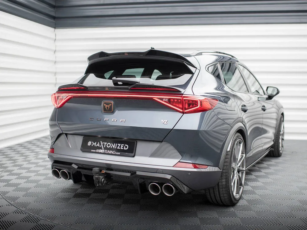 Maxton Design - Rear Valance V.3   Exhaust Ends Imitation Cupra Formentor Mk1