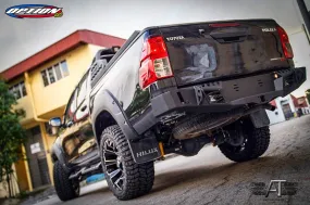 N80 TOYOTA HILUX REAR BAR & TOW HITCH ( 2015-2022 ) SPORT