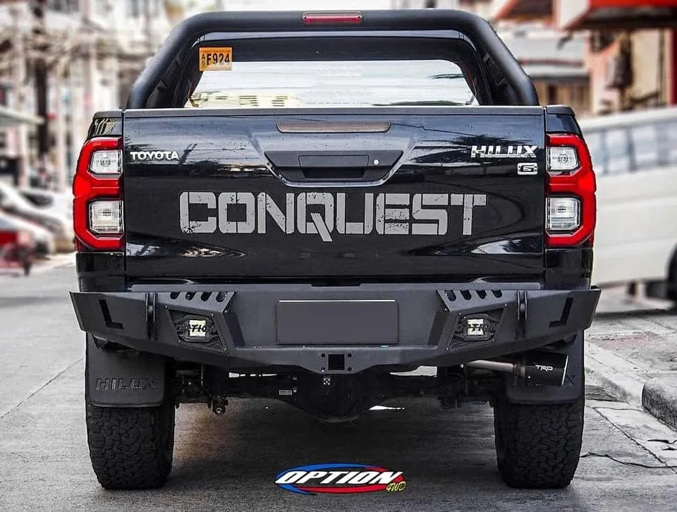 N80 TOYOTA HILUX REAR BAR & TOW HITCH ( 2015-2022 ) SPORT
