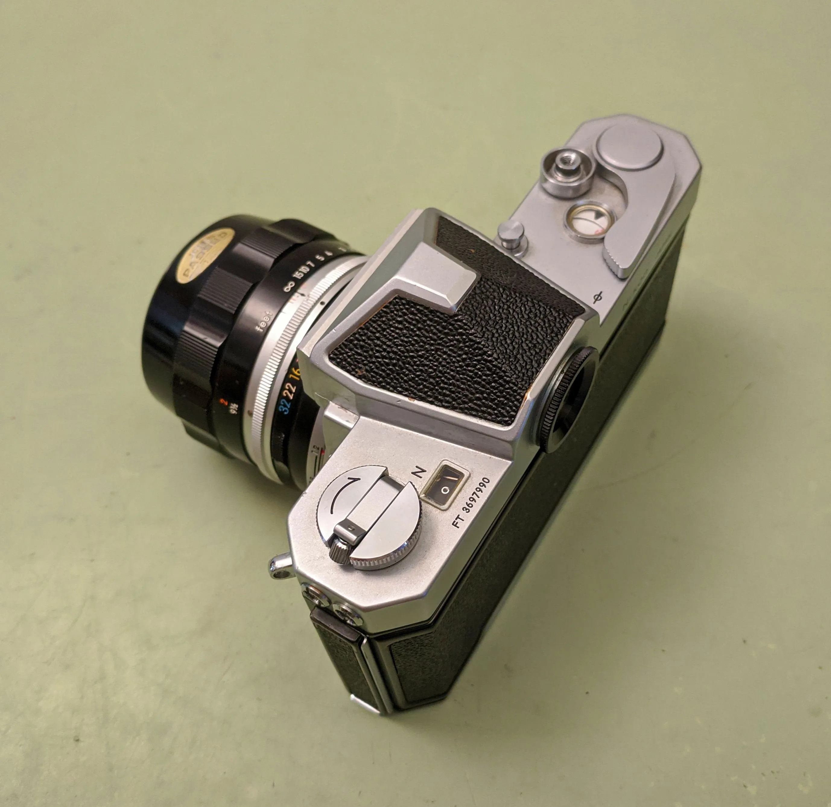 Nikon Nikkormat FTn 35mm Film Camera, 55mm macro lens and accessories F*S