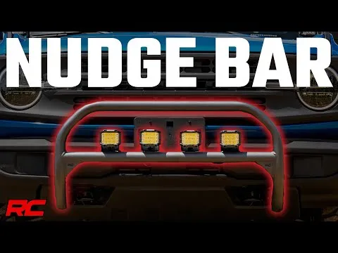 Nudge Bar - 3.5 Inch Round Led (x4) - Ford Bronco 4WD (2021-2023)
