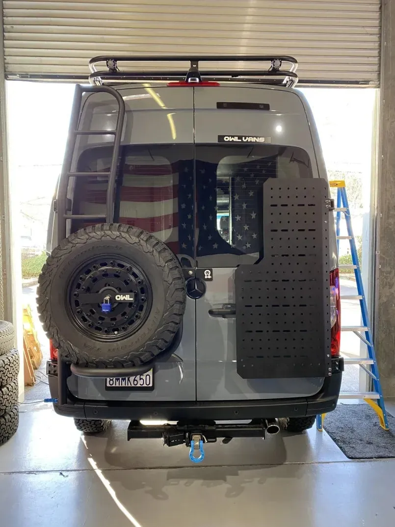 OWL LADDER   TIRE CARRIER - SPRINTER VS30 (2019-PRESENT & 2020-2021 REVEL/STORYTELLER)