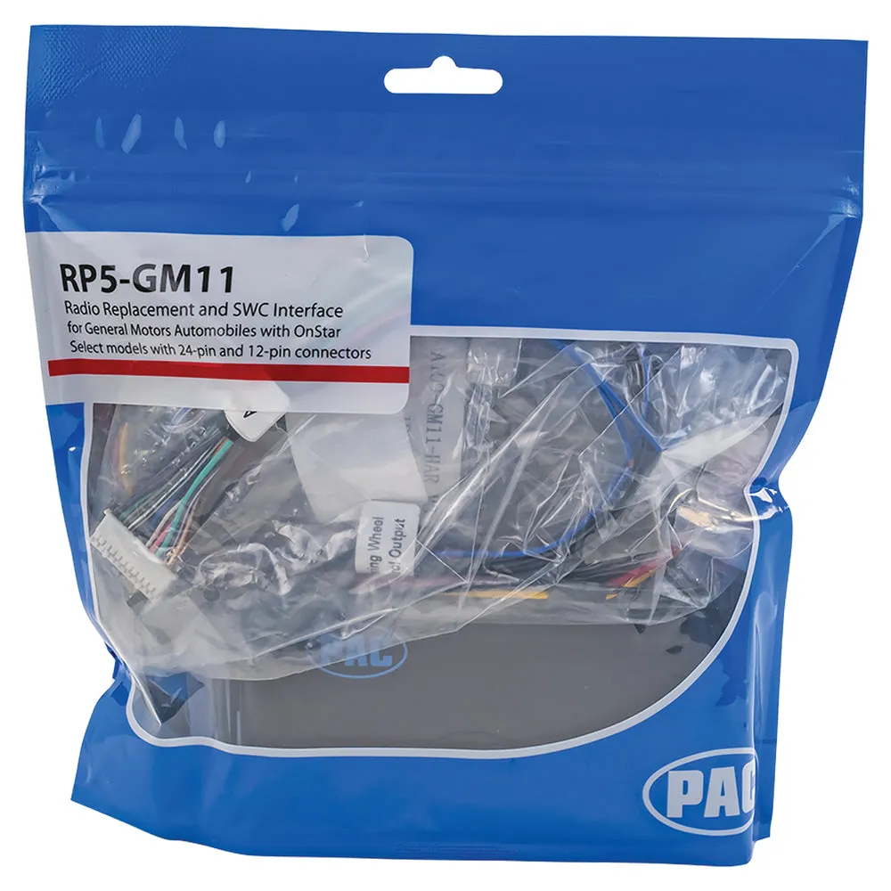 Pac Rp5-Gm11 Radio Replacement Interface Onstar Select Gm Vehicles