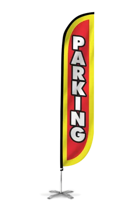 Parking Feather Flag