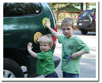 Parking Pal Magnetic Hand Print for the Car