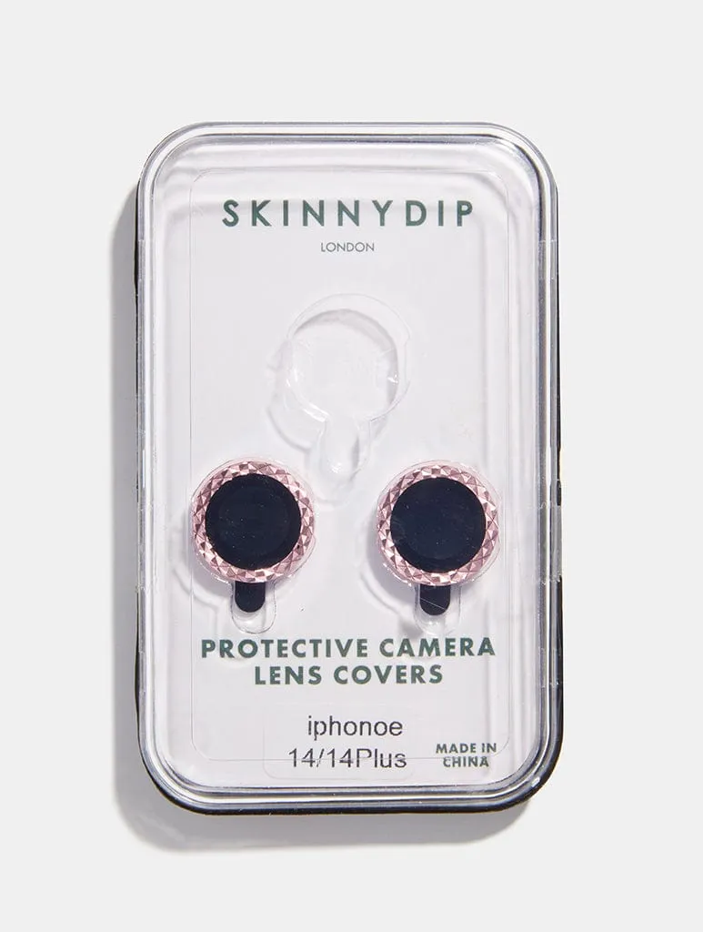 Pink Geo Protective Camera Lens Cover