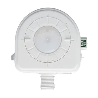 PIR Fixture Mount High Bay/Low Bay Dimming Occupancy Sensor with Integrated Photocell and Two Interchangeable Lenses, 1-10V Dimming Control