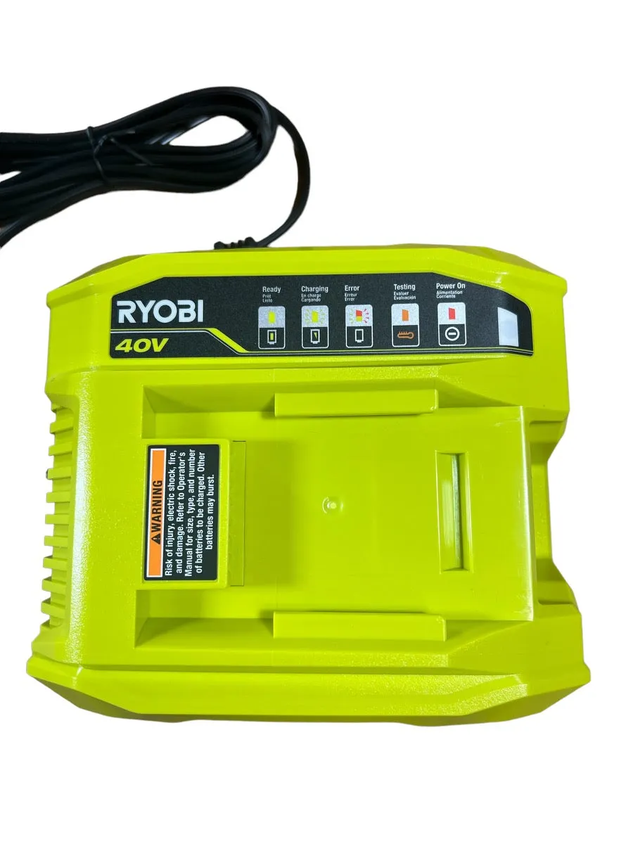 RYOBI 40-Volt Lithium-Ion Rapid Charger