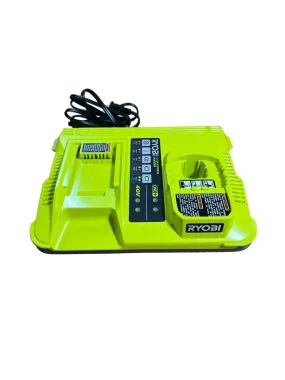 RYOBI ONE  Lithium-Ion Dual Platform Charger for RYOBI 18-Volt ONE  and 40-Volt Batteries