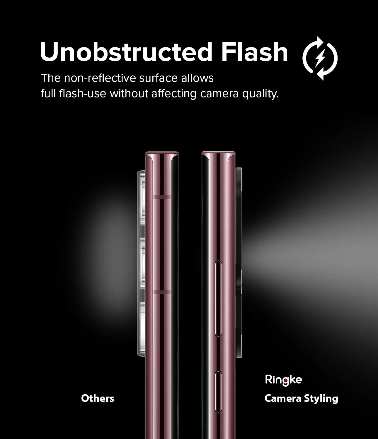 Samsung Galaxy S22 Ultra Lens protectors| Camera Styling| Black