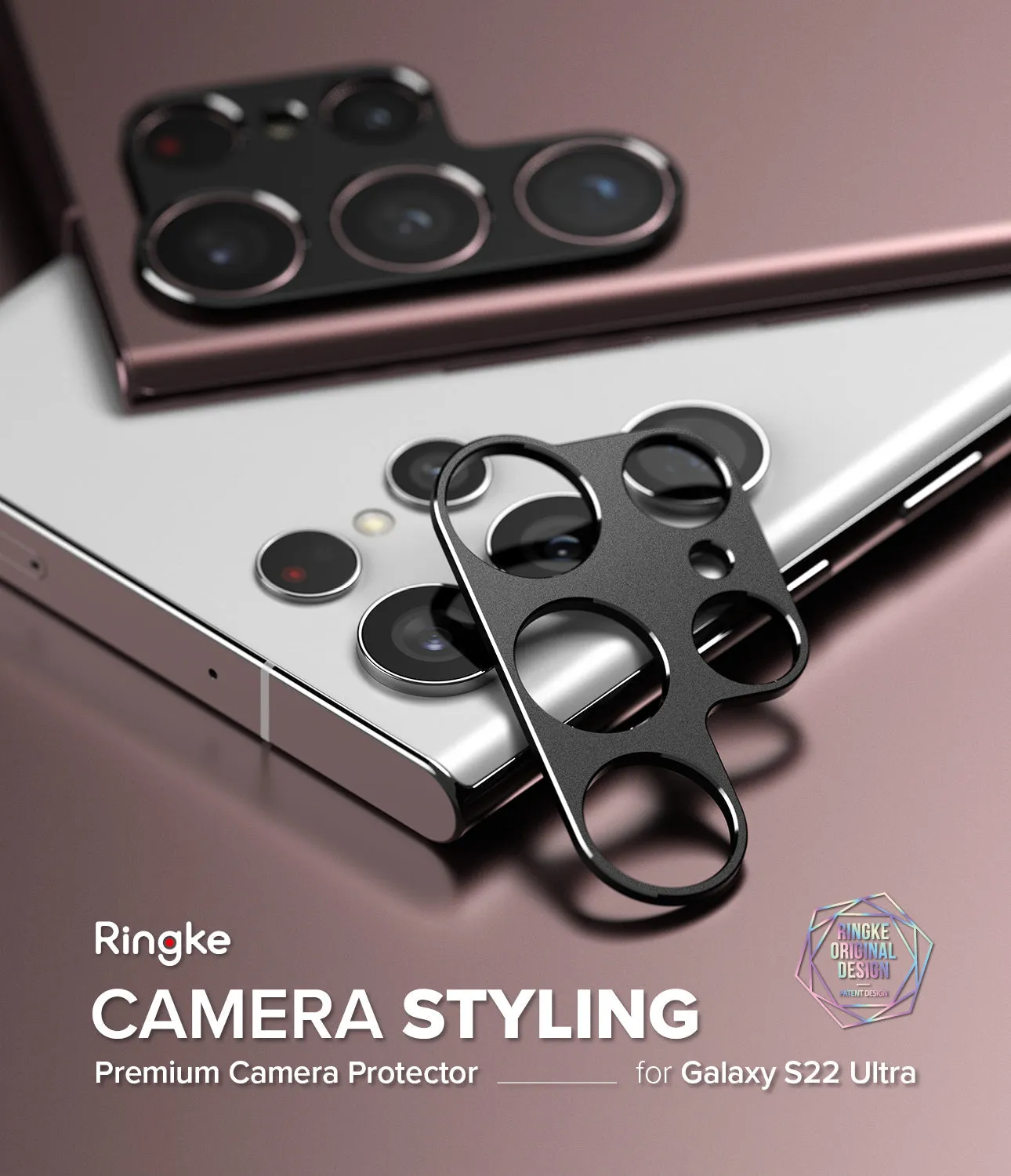 Samsung Galaxy S22 Ultra Lens protectors| Camera Styling| Black