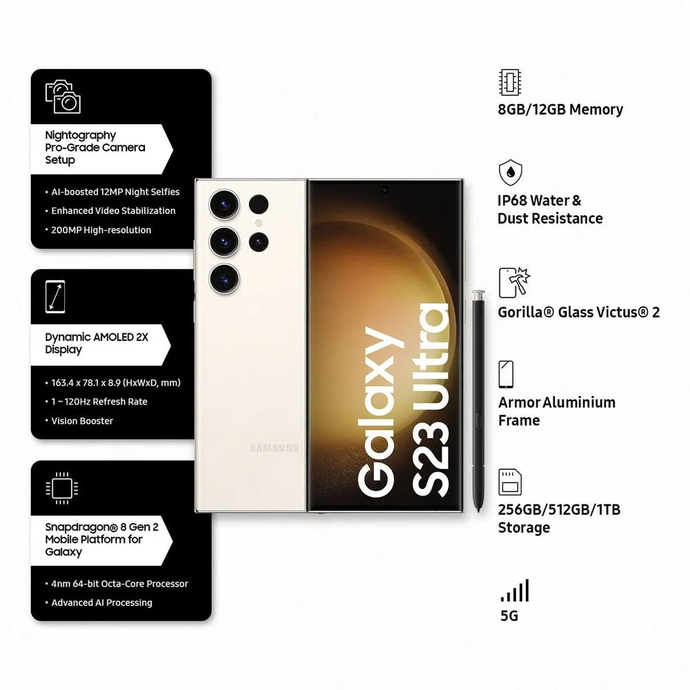 Samsung Galaxy S23 Ultra 5G 12/256GB