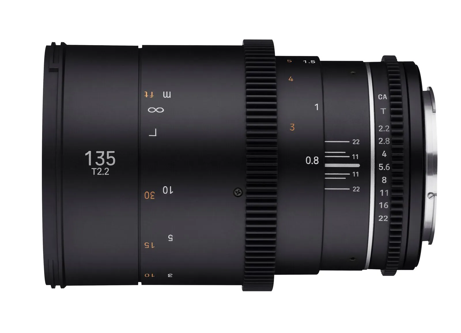 Samyang 135mm T2.2 MK2 VDSLR Full Frame Cinema Lens - Nikon Mount