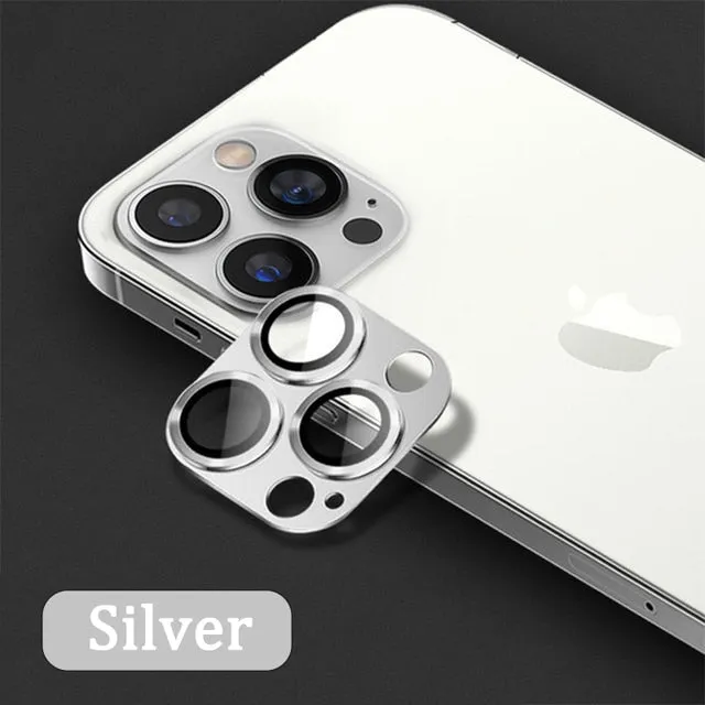 Screen Protectors Full Cover Camera Lens Protector For iPhone 11 12 13 14 Mini Plus Pro Pro Max Tempered Glass Plus Lens Camera Protector