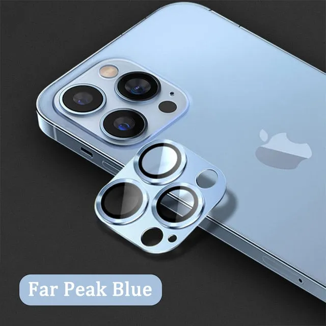 Screen Protectors Full Cover Camera Lens Protector For iPhone 11 12 13 14 Mini Plus Pro Pro Max Tempered Glass Plus Lens Camera Protector