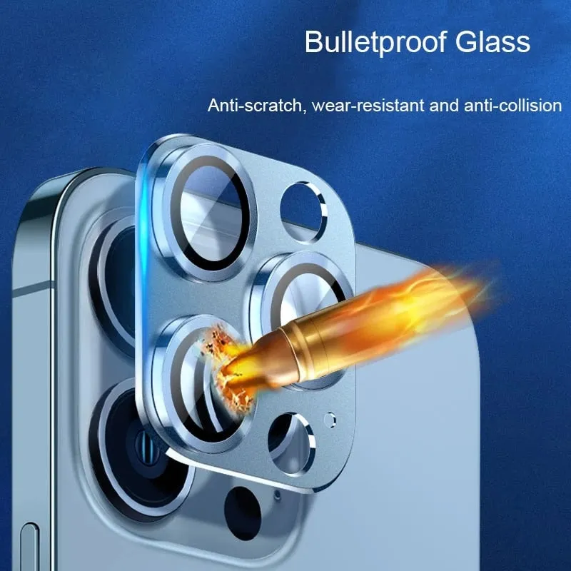 Screen Protectors Full Cover Camera Lens Protector For iPhone 11 12 13 14 Mini Plus Pro Pro Max Tempered Glass Plus Lens Camera Protector