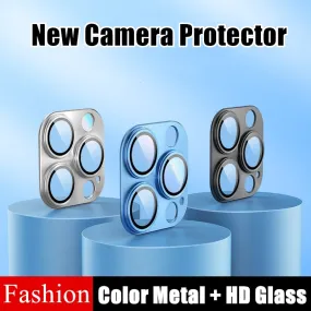 Screen Protectors Full Cover Camera Lens Protector For iPhone 11 12 13 14 Mini Plus Pro Pro Max Tempered Glass Plus Lens Camera Protector