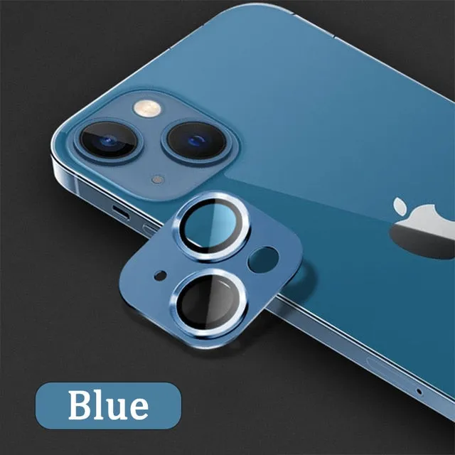 Screen Protectors Full Cover Camera Lens Protector For iPhone 11 12 13 14 Mini Plus Pro Pro Max Tempered Glass Plus Lens Camera Protector