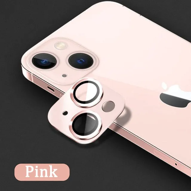 Screen Protectors Full Cover Camera Lens Protector For iPhone 11 12 13 14 Mini Plus Pro Pro Max Tempered Glass Plus Lens Camera Protector