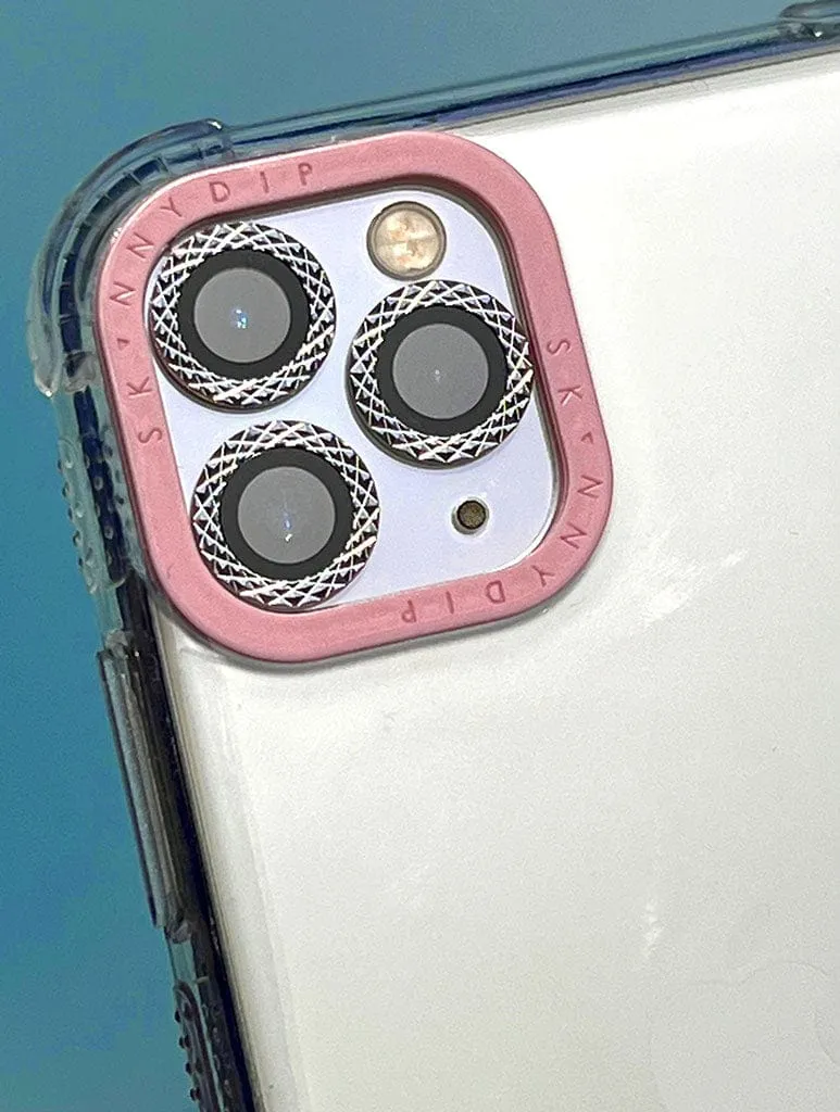 Silver Geo Protective Camera Lens Cover