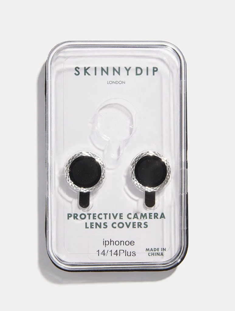 Silver Geo Protective Camera Lens Cover