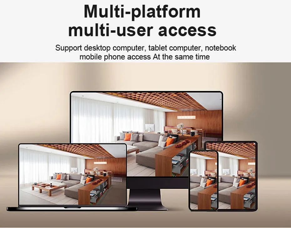 Smart AI Wireless Night Vision HD Wifi Surveillance Camera for E27 Light Bulb Socket