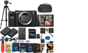 Sony a7C Mirrorless Full Frame Camera Body ILCE-7C   Photography Accessories Bundle