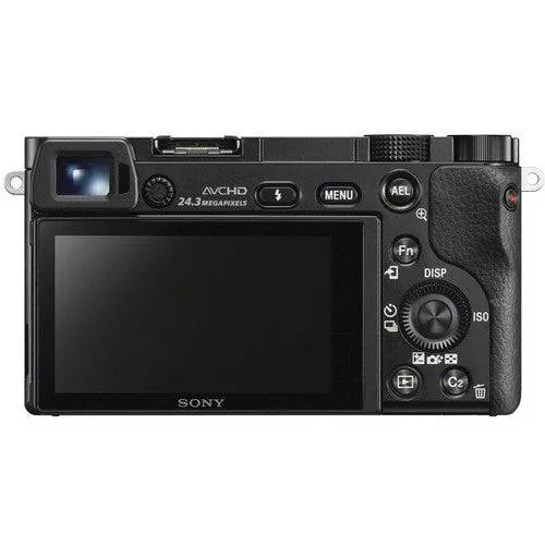 Sony Alpha a6000 Mirrorless Digital Camera Body (Black)| 64GB Kit