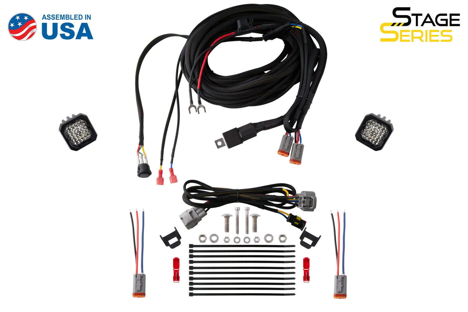 Stage Series Reverse Light Kit for 2005-2015 Toyota Tacoma, C1 Pro Diode Dynamics