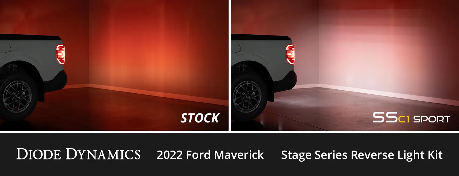 Stage Series Reverse Light Kit for 2022  Ford Maverick C1 Pro Diode Dynamics