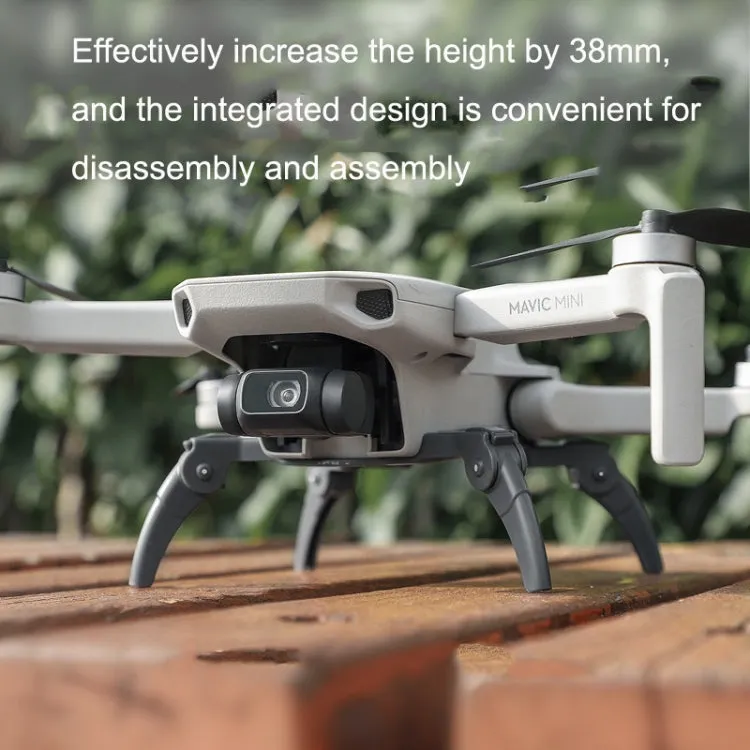 Sunnylife LG380 Heightening Spider Tripod Folding Drop Protection Bracket For DJI Mini 2 / SE(Dual -color)